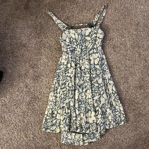 Trixxi Green Floral Dress